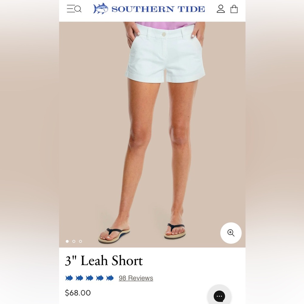 Southern Tide Leah Shorts NWT - Picture 4 of 4